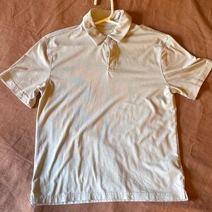 Old Navy Men's Polo Shirt - Light Gray